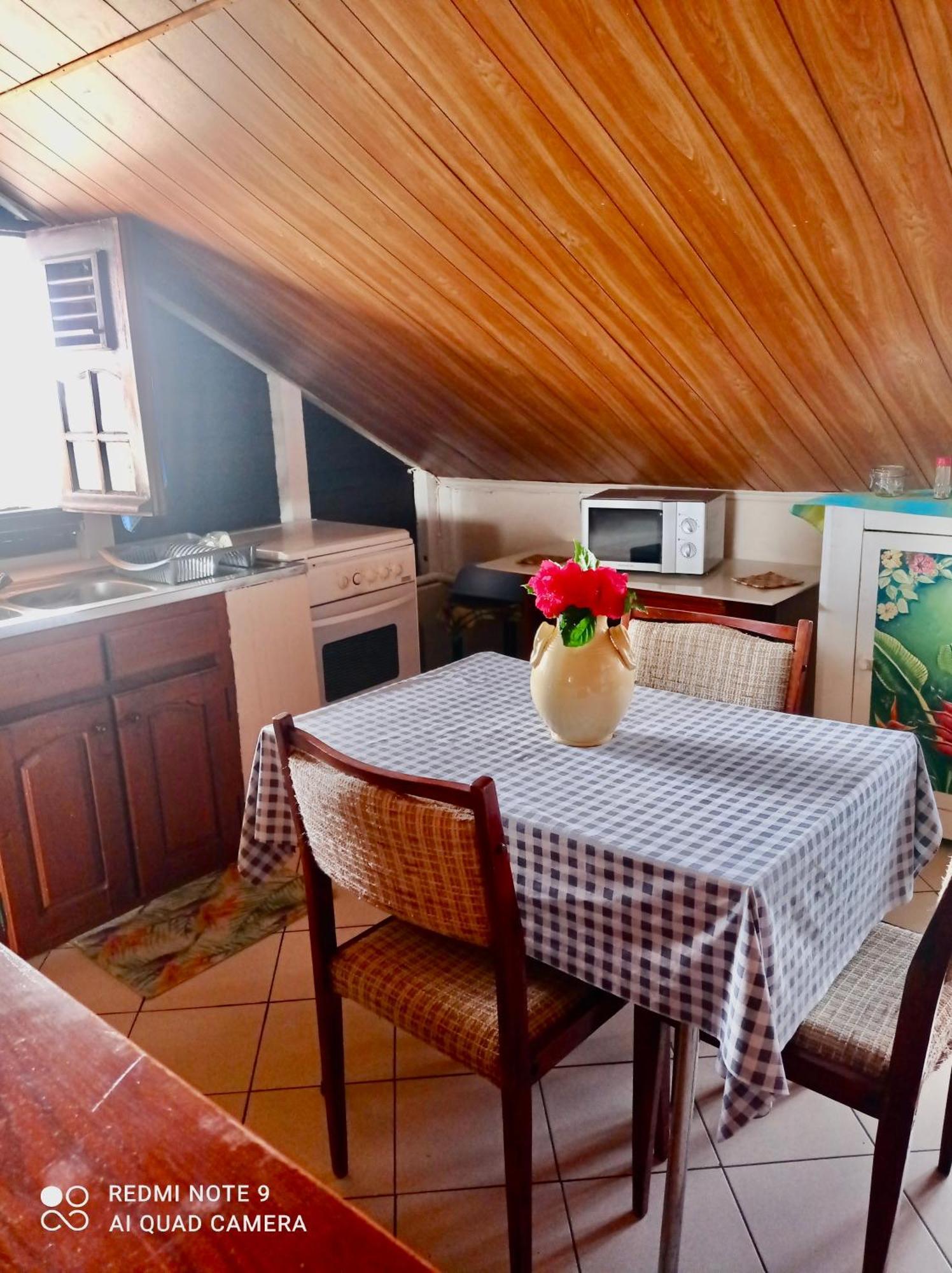 Chez Ninette Pres Des Sources Chaudes Villa Bouillante Exterior foto